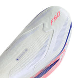 adidas F50 Hyperfast Elite Laceless Firm Ground Men's Soccer Cleats - White/Purple - Best Buy Soccer
