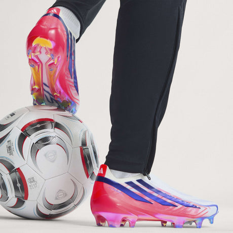 adidas F50 Hyperfast Elite Laceless Firm Ground Men's Soccer Cleats - White/Purple - Best Buy Soccer