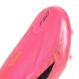 adidas F50 Hyperfast Elite Laceless Firm Ground Youth Soccer Cleats - Turquesa/Black/Gold - Best Buy Soccer