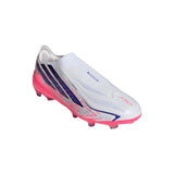 adidas F50 Hyperfast Elite Laceless Firm Ground Youth Soccer Cleats - White/Purple - Best Buy Soccer