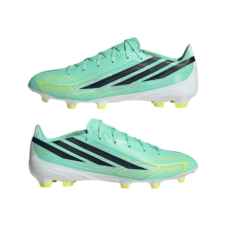 adidas F50 Hyperfast League FG Firm Ground Men's Soccer Cleats - Mint/Navy/Lemon - Best Buy Soccer