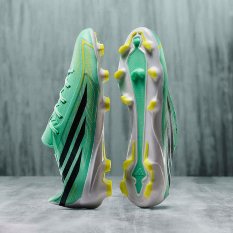 adidas F50 Hyperfast League FG Firm Ground Men's Soccer Cleats - Mint/Navy/Lemon - Best Buy Soccer