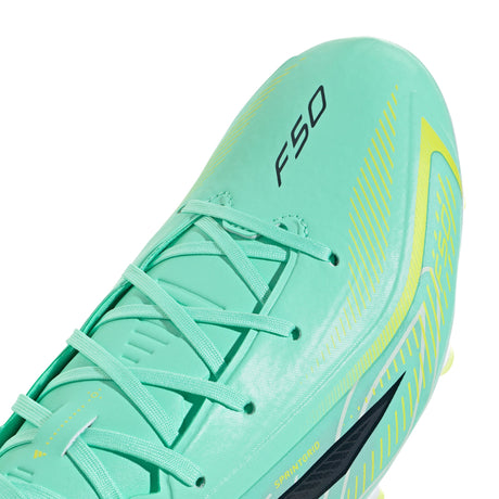 adidas F50 Hyperfast League FG Firm Ground Men's Soccer Cleats - Mint/Navy/Lemon - Best Buy Soccer