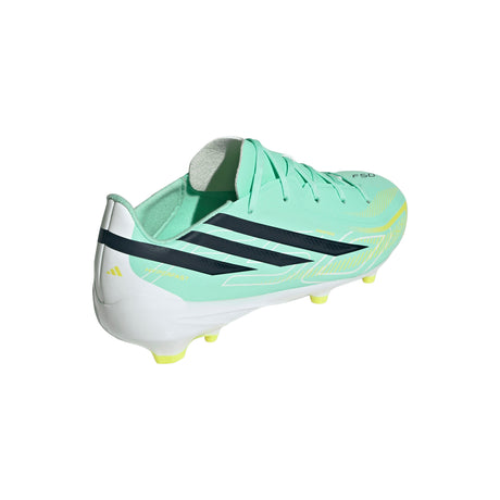 adidas F50 Hyperfast League FG Firm Ground Youth Soccer Cleats - Mint/Navy/Lemon - Best Buy Soccer