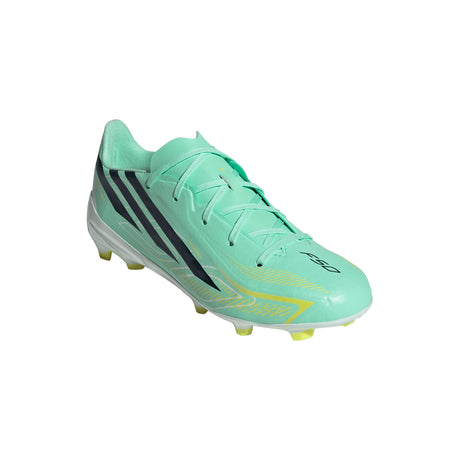 adidas F50 Hyperfast League FG Firm Ground Youth Soccer Cleats - Mint/Navy/Lemon - Best Buy Soccer