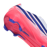 adidas F50 Hyperfast League Firm Ground Youth Soccer Cleats - White/Purple - Best Buy Soccer