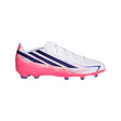 adidas F50 Hyperfast League Firm Ground Youth Soccer Cleats - White/Purple - Best Buy Soccer