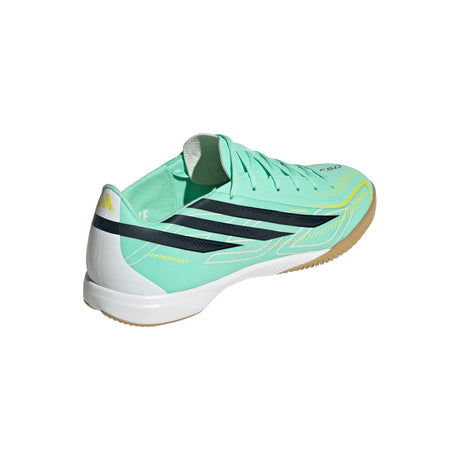 adidas F50 Hyperfast League IN Indoor Men's Soccer Shoes - Mint/Navy/Lemon - Best Buy Soccer