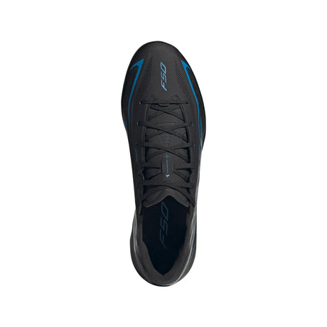 adidas F50 Hyperfast League Indoor Men's Soccer Shoes - Black/Black/Blue - Best Buy Soccer