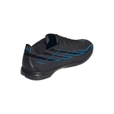 adidas F50 Hyperfast League Indoor Men's Soccer Shoes - Black/Black/Blue - Best Buy Soccer