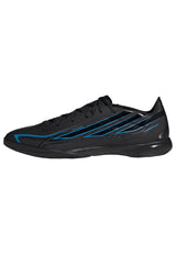 adidas F50 Hyperfast League Indoor Men's Soccer Shoes - Black/Black/Blue - Best Buy Soccer