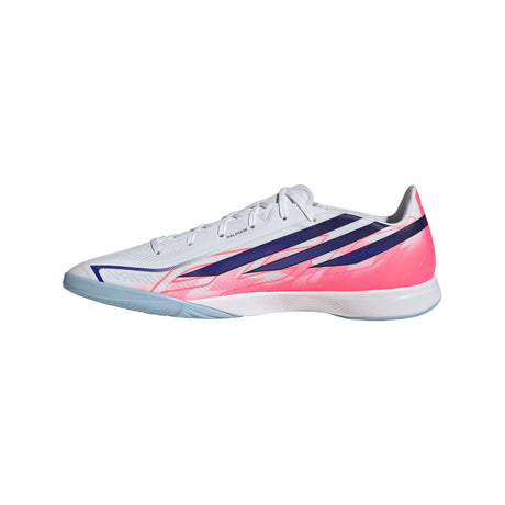 adidas F50 Hyperfast League Indoor Men's Soccer Shoes - White/Purple - Best Buy Soccer