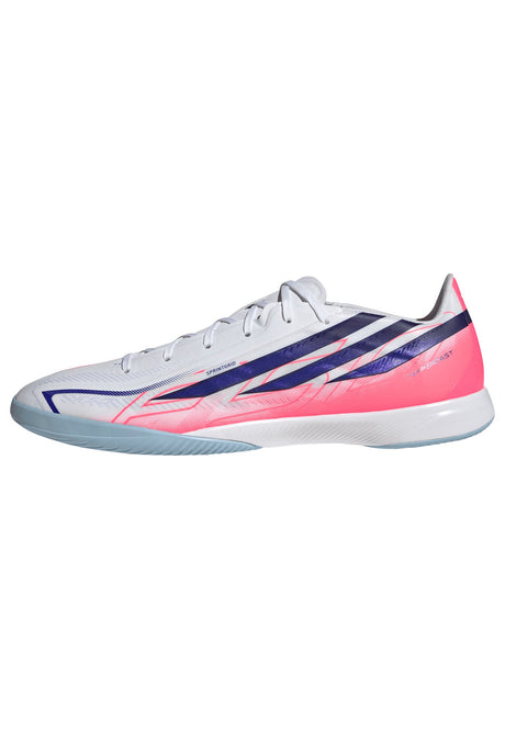 adidas F50 Hyperfast League Indoor Men's Soccer Shoes - White/Purple - Best Buy Soccer