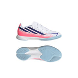 adidas F50 Hyperfast League Indoor Youth Soccer Shoes - White/Purple - Best Buy Soccer