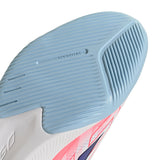 adidas F50 Hyperfast League Indoor Youth Soccer Shoes - White/Purple - Best Buy Soccer