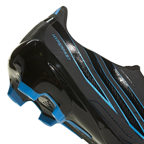 adidas F50 Hyperfast League Laceless FG Firm Ground Men's Soccer Cleats - Black/Blue - Best Buy Soccer