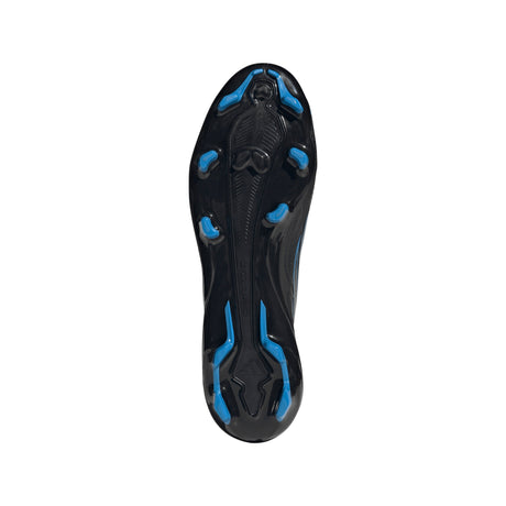 adidas F50 Hyperfast League Laceless FG Firm Ground Men's Soccer Cleats - Black/Blue - Best Buy Soccer
