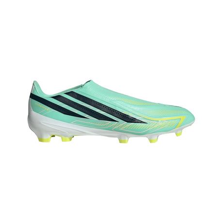 adidas F50 Hyperfast League Laceless FG Firm Ground Men's Soccer Cleats - Mint/Navy/Lemon - Best Buy Soccer