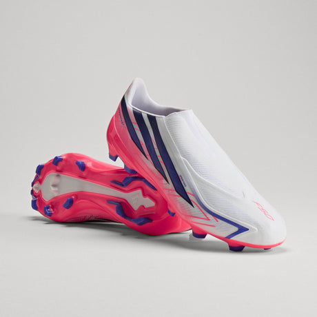 adidas F50 Hyperfast League Laceless FG Firm Ground Men's Soccer Cleats - White - Best Buy Soccer