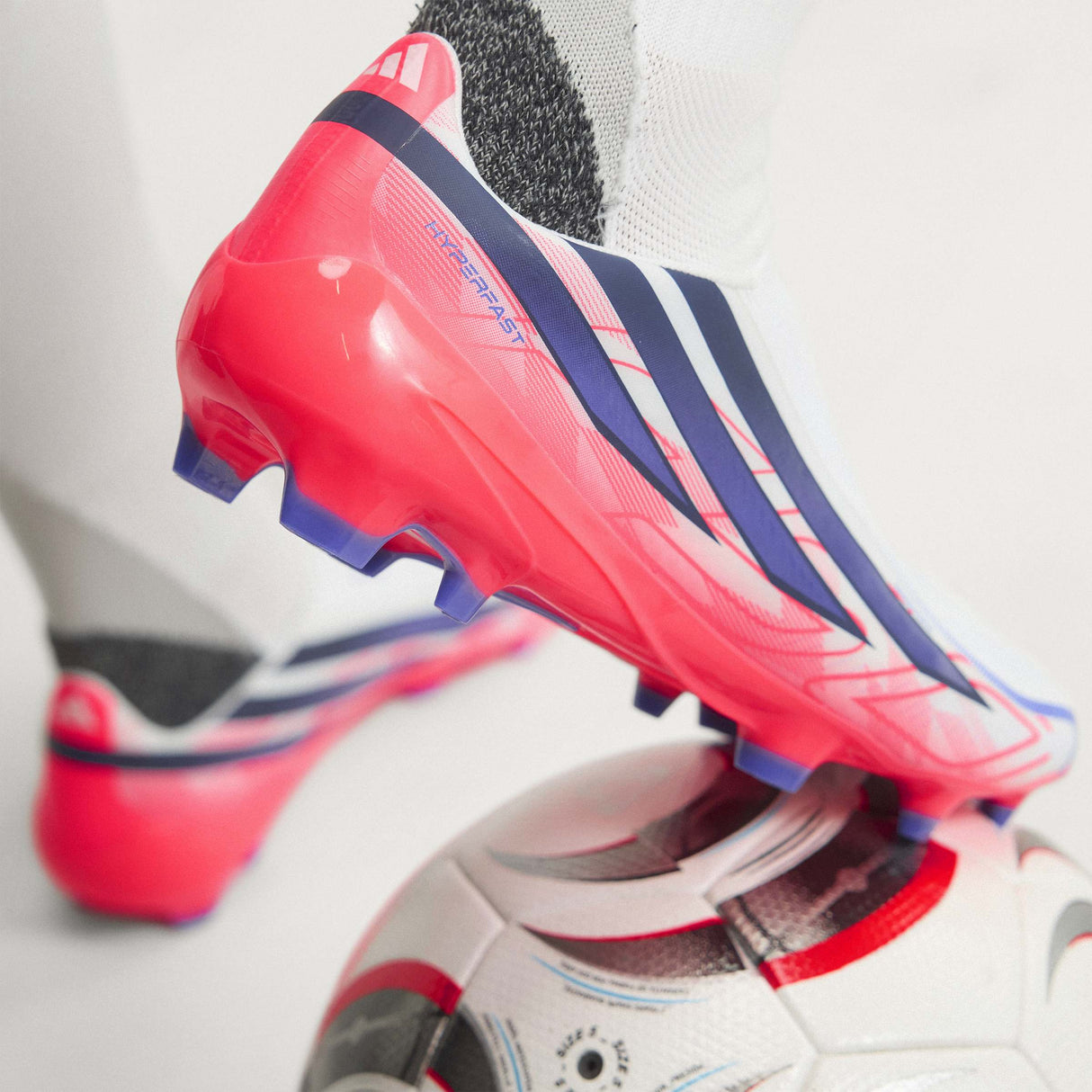 adidas F50 Hyperfast League Laceless FG Firm Ground Men's Soccer Cleats - White - Best Buy Soccer