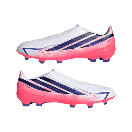 adidas F50 Hyperfast League Laceless FG Firm Ground Men's Soccer Cleats - White - Best Buy Soccer