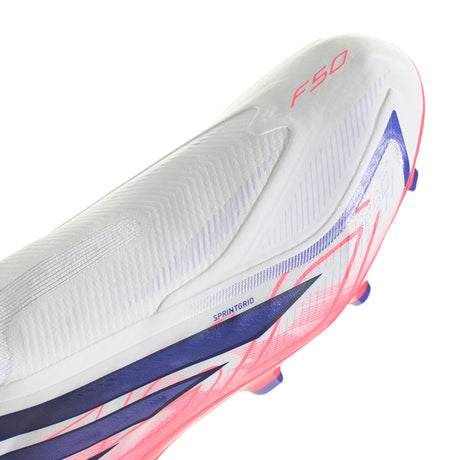 adidas F50 Hyperfast League Laceless FG Firm Ground Men's Soccer Cleats - White - Best Buy Soccer