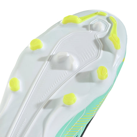 adidas F50 Hyperfast League Laceless FG Firm Ground Youth Soccer Cleats - Mint/Navy/Lemon - Best Buy Soccer