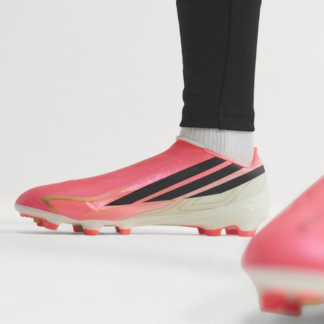 adidas F50 Hyperfast League Laceless Firm Ground Men's Soccer Cleats - Turquesa/Black/Gold - Best Buy Soccer