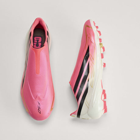 adidas F50 Hyperfast League Laceless Firm Ground Men's Soccer Cleats - Turquesa/Black/Gold - Best Buy Soccer