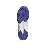 adidas F50 Hyperfast League Laceless Turf Youth Soccer Cleats - White/Purple - Best Buy Soccer