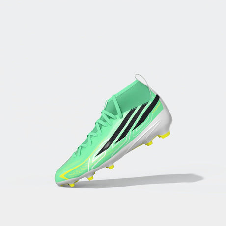 adidas F50 Hyperfast League Mid FG Firm Ground Youth Soccer Cleats - Mint/Navy/Lemon - Best Buy Soccer