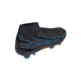 adidas F50 Hyperfast League Mid Firm Ground Men's Soccer Cleats - Black/Black/Blue - Best Buy Soccer