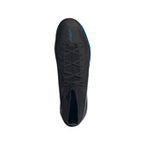 adidas F50 Hyperfast League Mid Firm Ground Men's Soccer Cleats - Black/Black/Blue - Best Buy Soccer