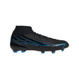 adidas F50 Hyperfast League Mid Firm Ground Men's Soccer Cleats - Black/Black/Blue - Best Buy Soccer