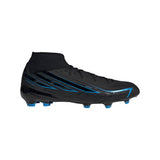 adidas F50 Hyperfast League Mid Firm Ground Men's Soccer Cleats - Black/Black/Blue - Best Buy Soccer