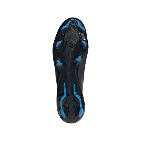 adidas F50 Hyperfast League Mid Firm Ground Men's Soccer Cleats - Black/Black/Blue - Best Buy Soccer