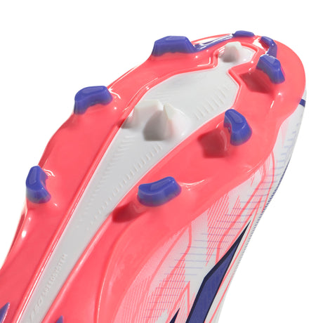 adidas F50 Hyperfast League Mid Firm Ground Men's Soccer Cleats - White/Purple - Best Buy Soccer