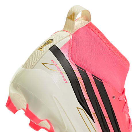 adidas F50 Hyperfast League Mid Firm Ground Youth Soccer Cleats -Turquesa/Black/Gold - Best Buy Soccer