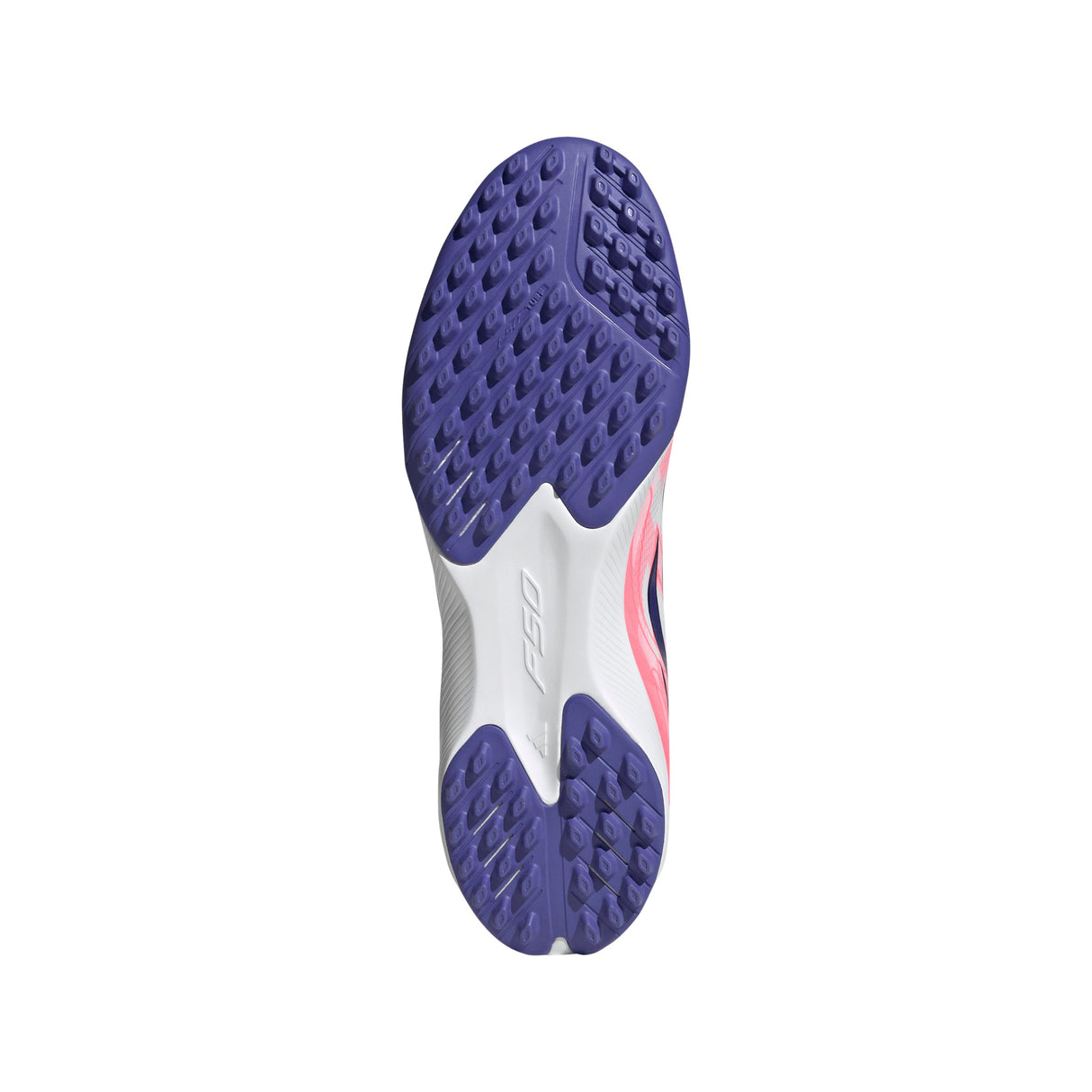 adidas F50 Hyperfast League Mid Turf Men's Soccer Cleats - White/Purple - Best Buy Soccer