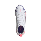 adidas F50 Hyperfast League Mid Turf Youth Soccer Cleats - White/Purple - Best Buy Soccer
