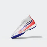 adidas F50 Hyperfast League Mid Turf Youth Soccer Cleats - White/Purple - Best Buy Soccer