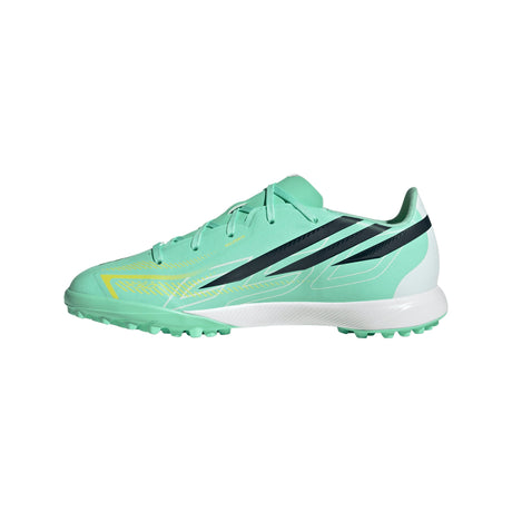 adidas F50 Hyperfast League TF Turf Youth Soccer Cleats - Mint/Navy/Lemon - Best Buy Soccer