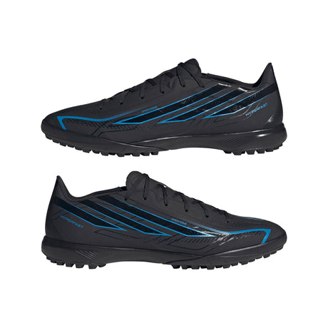 adidas F50 Hyperfast League Turf Men's Soccer Cleats - Black/Black/Blue - Best Buy Soccer