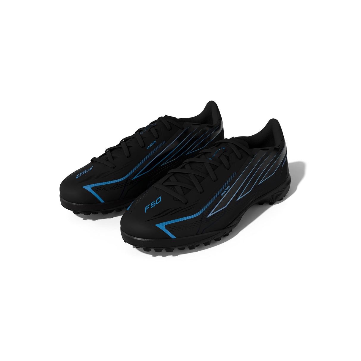 adidas F50 Hyperfast League Turf Men's Soccer Cleats - Black/Black/Blue - Best Buy Soccer