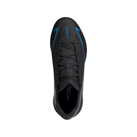 adidas F50 Hyperfast League Turf Youth Soccer Cleats - Black/Black/Blue - Best Buy Soccer