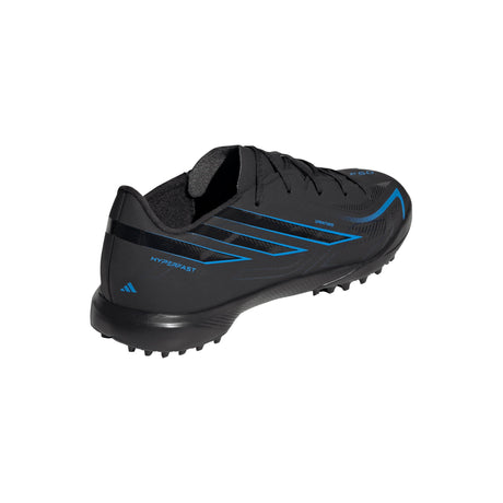 adidas F50 Hyperfast League Turf Youth Soccer Cleats - Black/Black/Blue - Best Buy Soccer