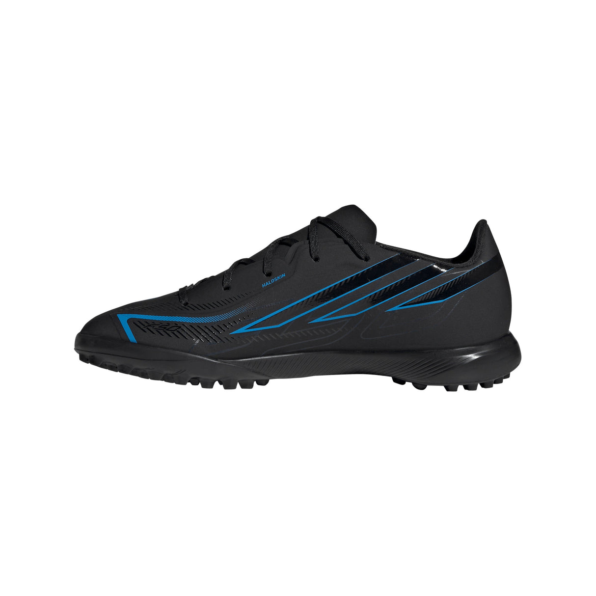 adidas F50 Hyperfast League Turf Youth Soccer Cleats - Black/Black/Blue - Best Buy Soccer