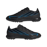 adidas F50 Hyperfast League Turf Youth Soccer Cleats - Black/Black/Blue - Best Buy Soccer