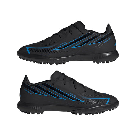 adidas F50 Hyperfast League Turf Youth Soccer Cleats - Black/Black/Blue - Best Buy Soccer