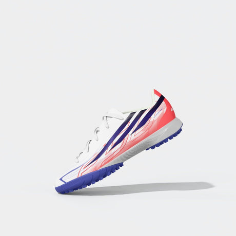 adidas F50 Hyperfast League Turf Youth Soccer Cleats - White/Purple - Best Buy Soccer
